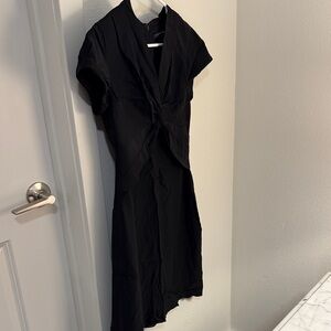 Banana Republic Black Midi Dress